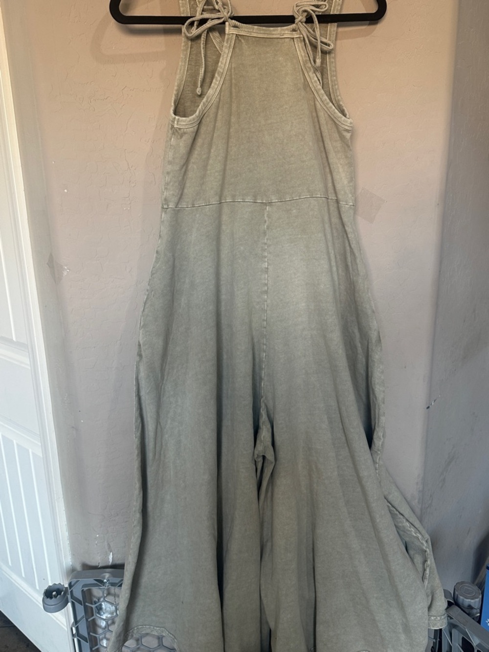 EASEL Cotton Mineral wide leg jumpsuits - Picture 4 of 4